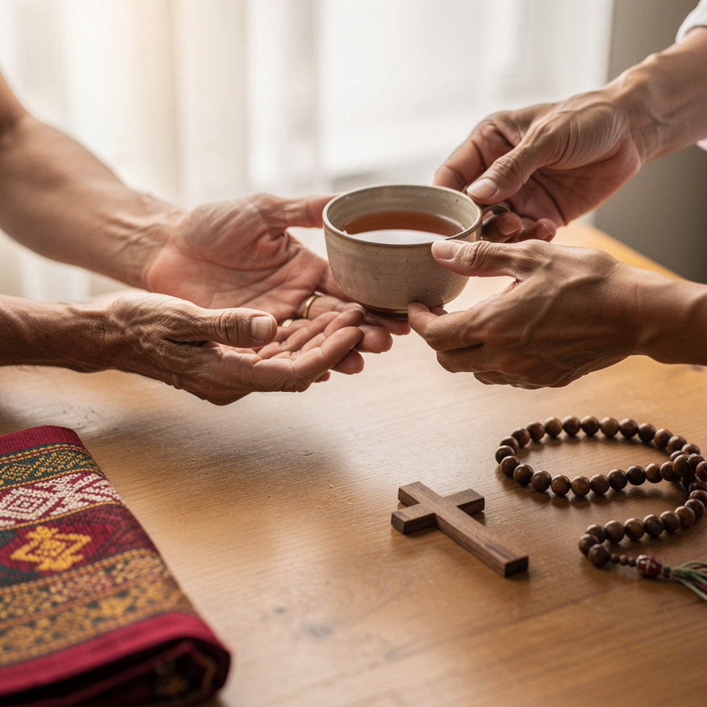 San Diego Myanmar Community Church outreach team providing support and fellowship to Myanmar refugee families in San Diego